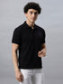 Classic Comfort: Men's 100% Cotton Polo T-shirt Teal Blue